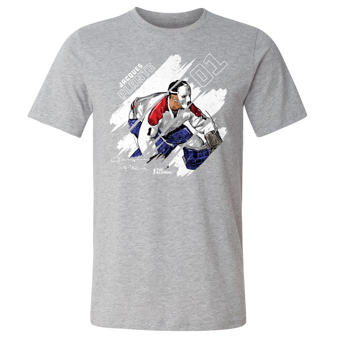 Jacques Plante Men's Cotton T-Shirt | 500 LEVEL