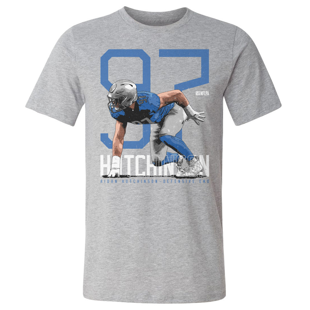 Aidan Hutchinson Men's Cotton T-Shirt | 500 LEVEL