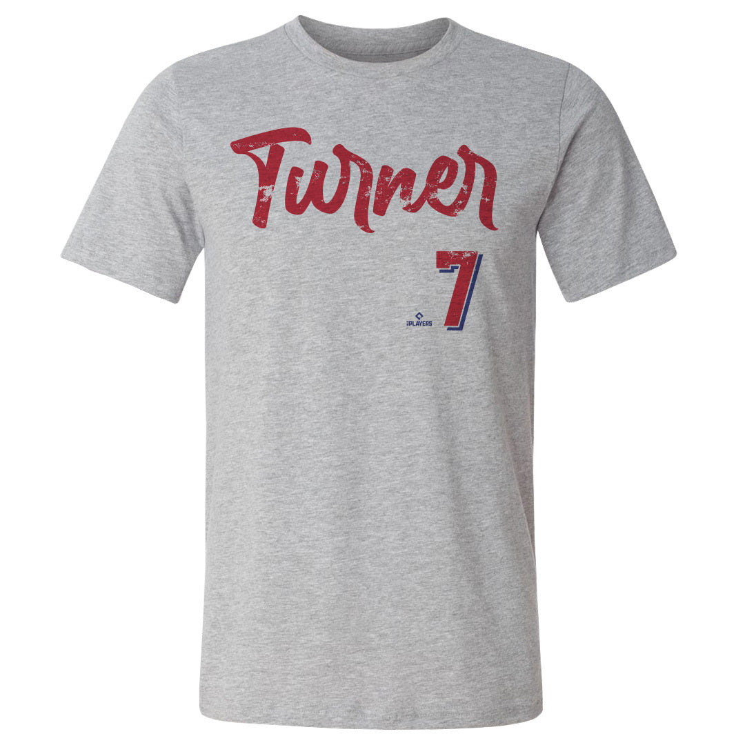 Trea Turner Men's Cotton T-Shirt | 500 LEVEL