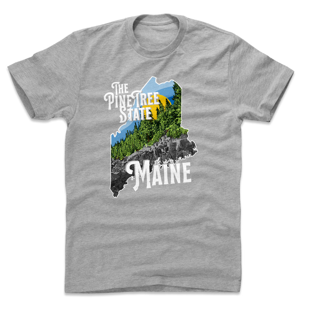 Maine Men's Cotton T-Shirt | 500 LEVEL