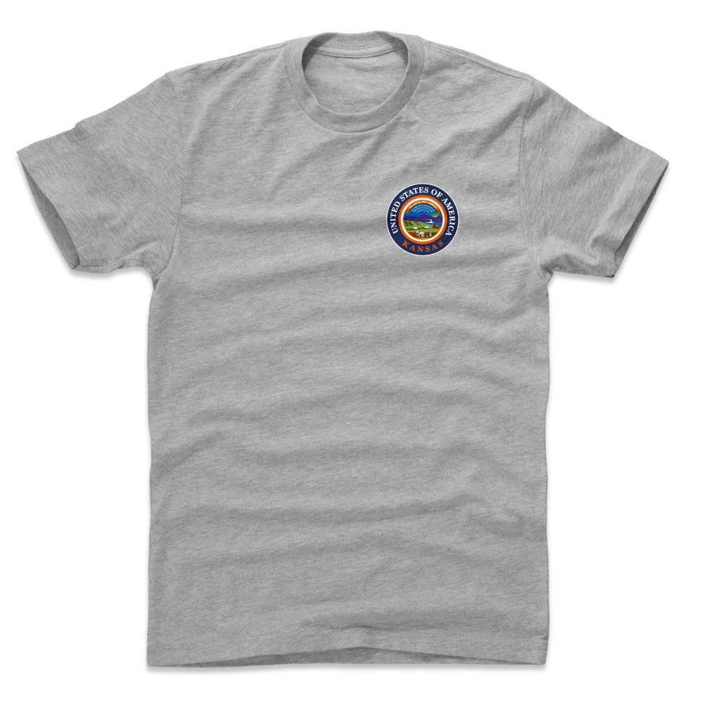 Kansas Men's Cotton T-Shirt | 500 LEVEL