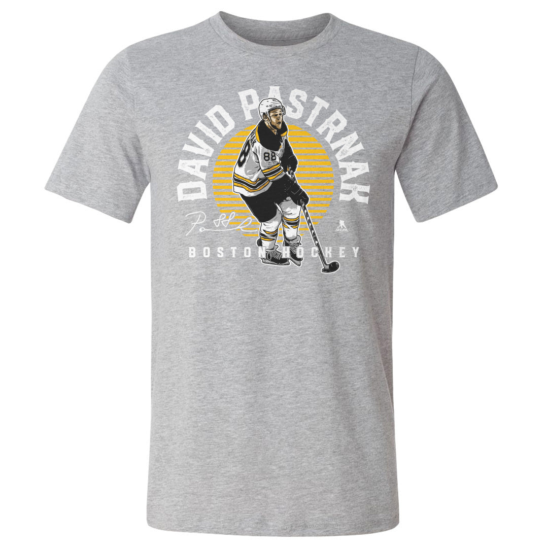 David Pastrnak Men's Cotton T-Shirt | 500 LEVEL