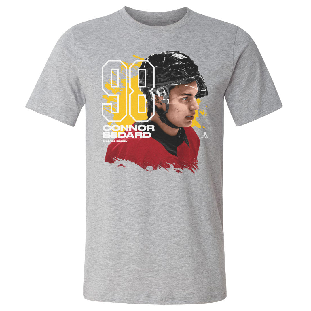 Connor Bedard Men's Cotton T-Shirt | 500 LEVEL