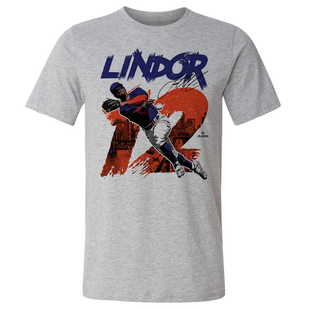 Francisco Lindor Men's Cotton T-Shirt | 500 LEVEL