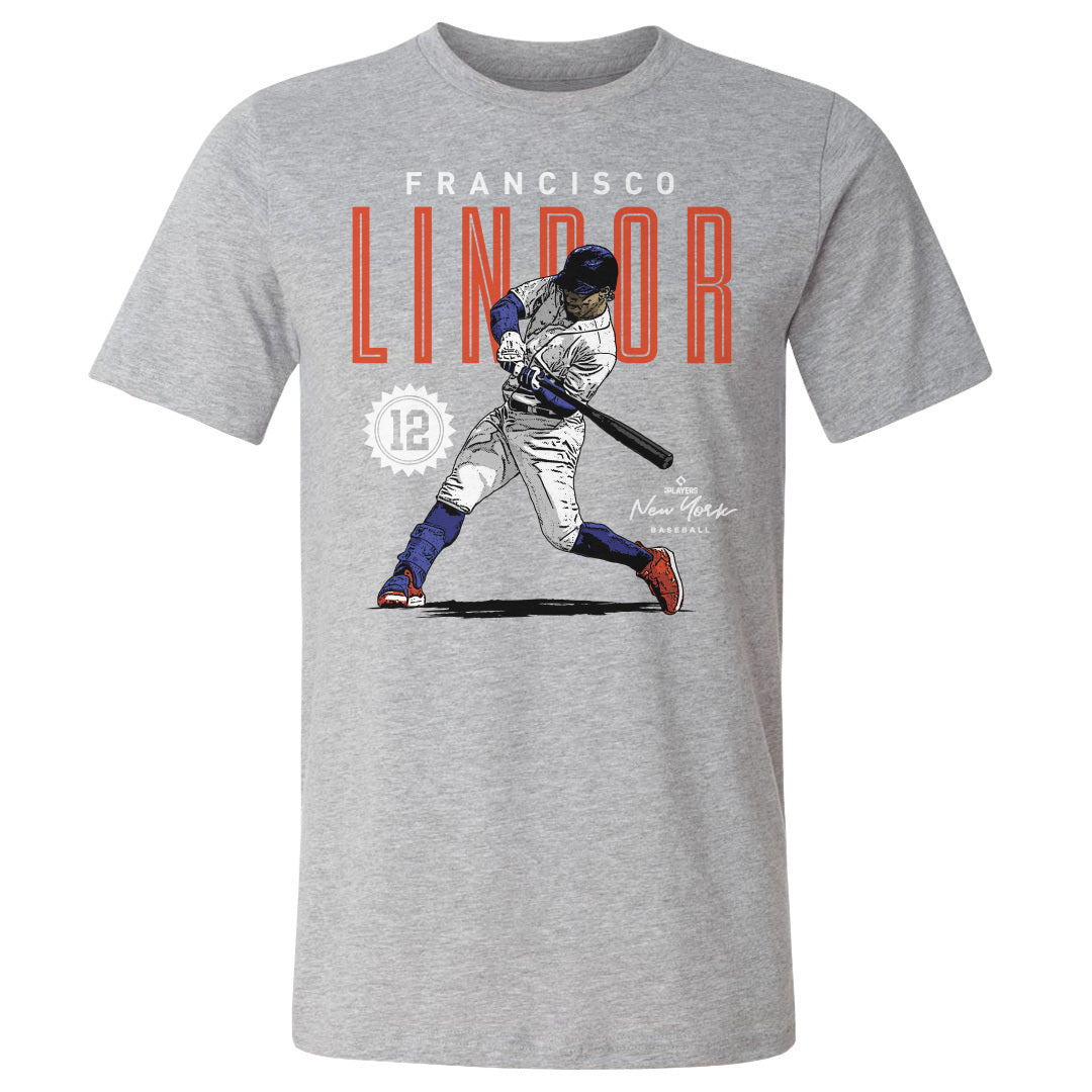Francisco Lindor Men's Cotton T-Shirt | 500 LEVEL