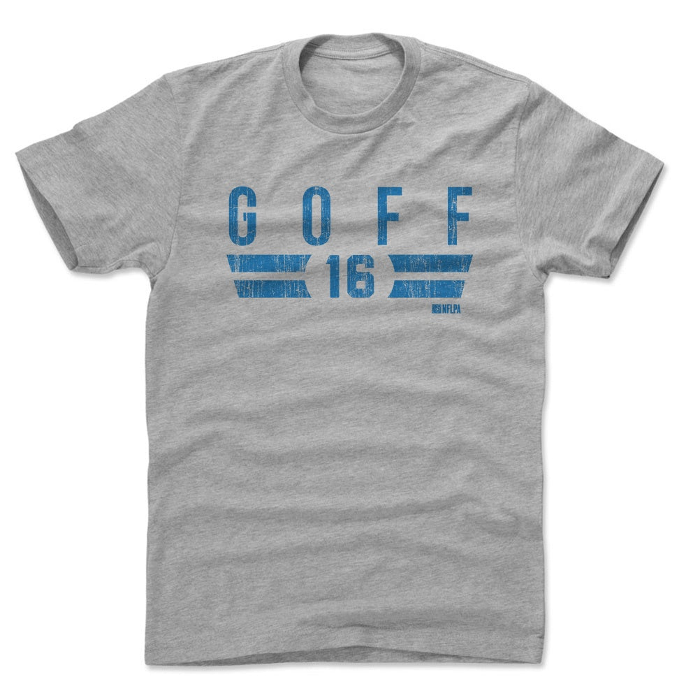 Jared Goff Men's Cotton T-Shirt | 500 LEVEL
