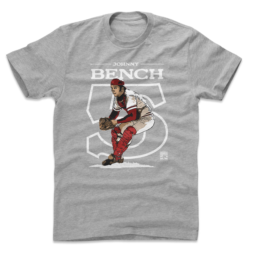 Johnny Bench Men's Cotton T-Shirt | 500 LEVEL
