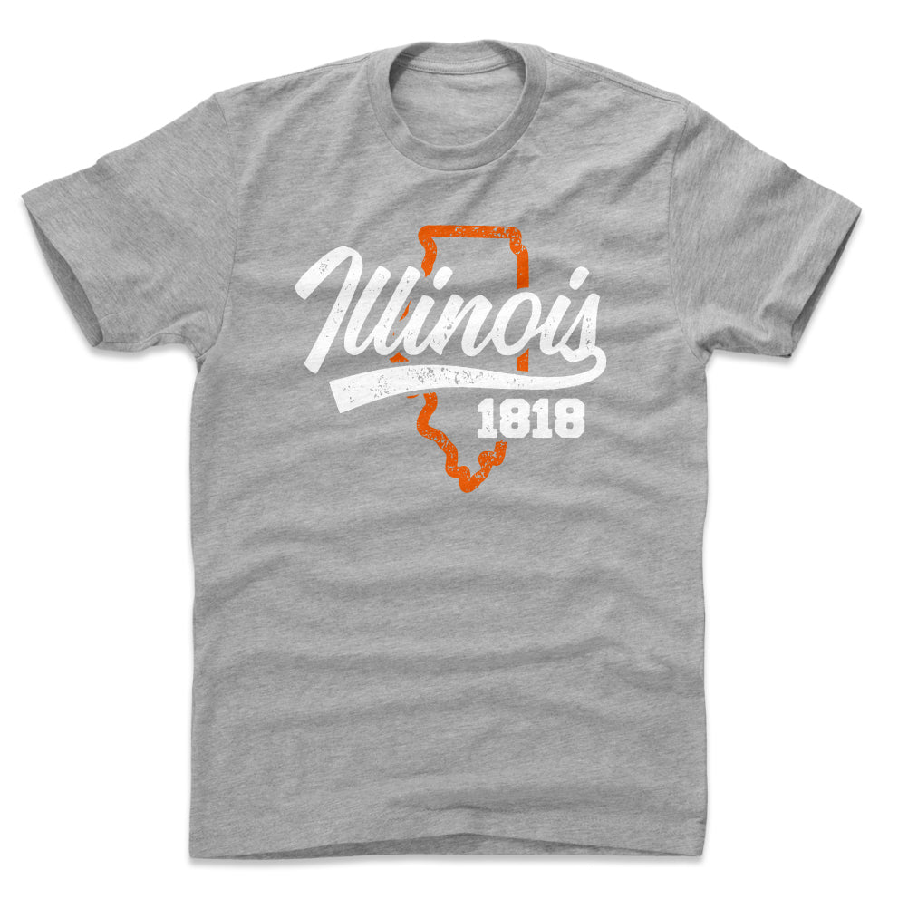Illinois Men's Cotton T-Shirt | 500 LEVEL