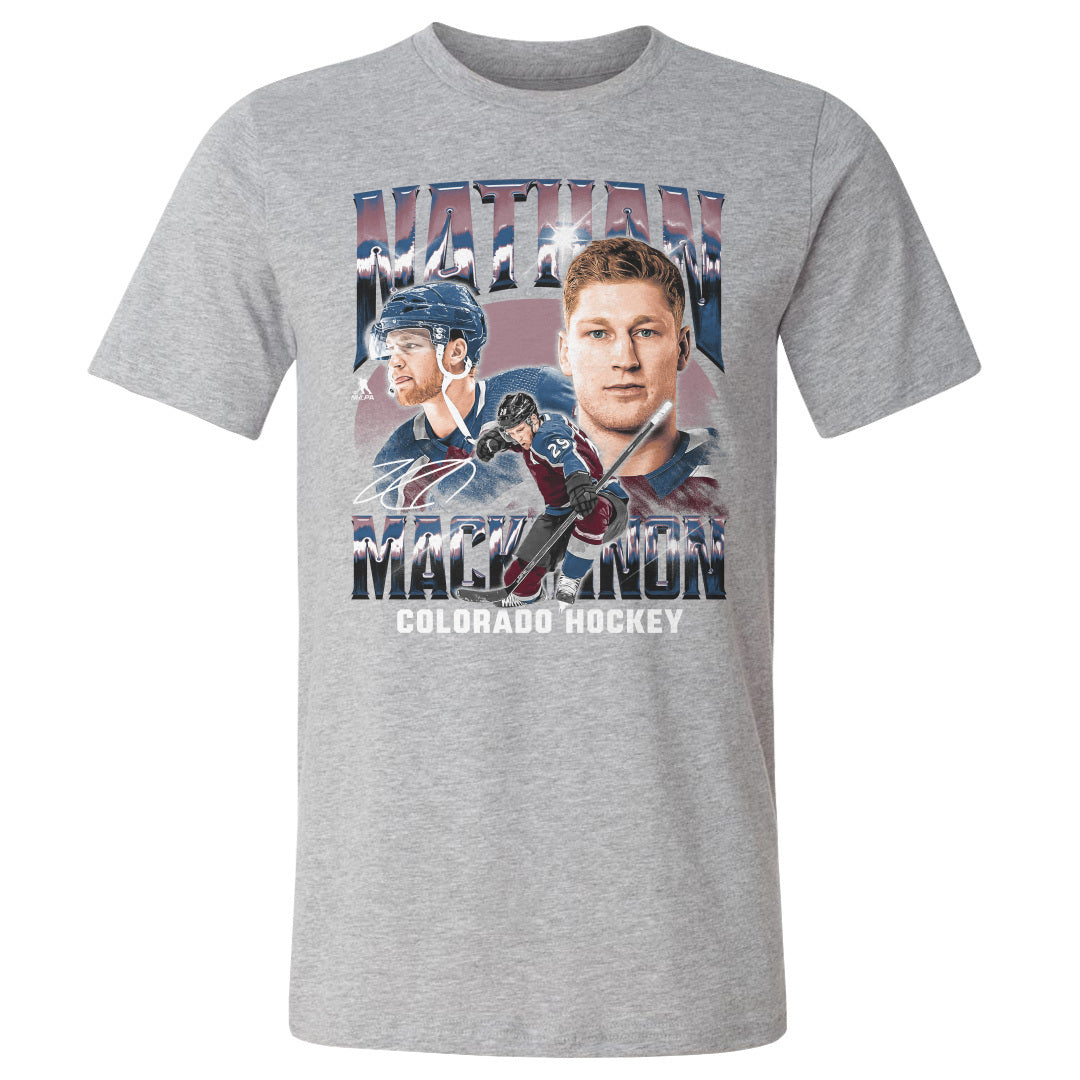 Nathan MacKinnon Men's Cotton T-Shirt | 500 LEVEL
