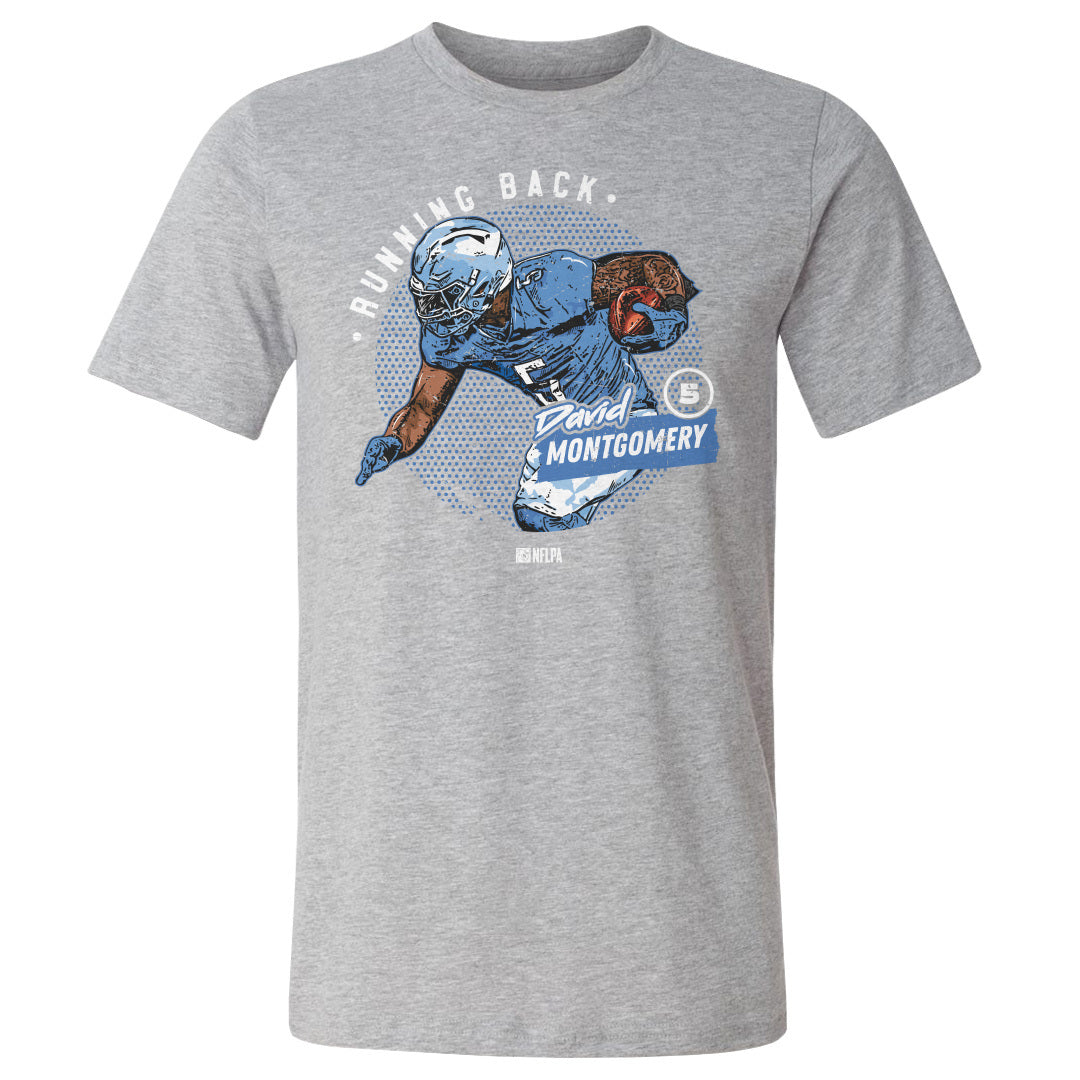 David Montgomery Men's Cotton T-Shirt | 500 LEVEL