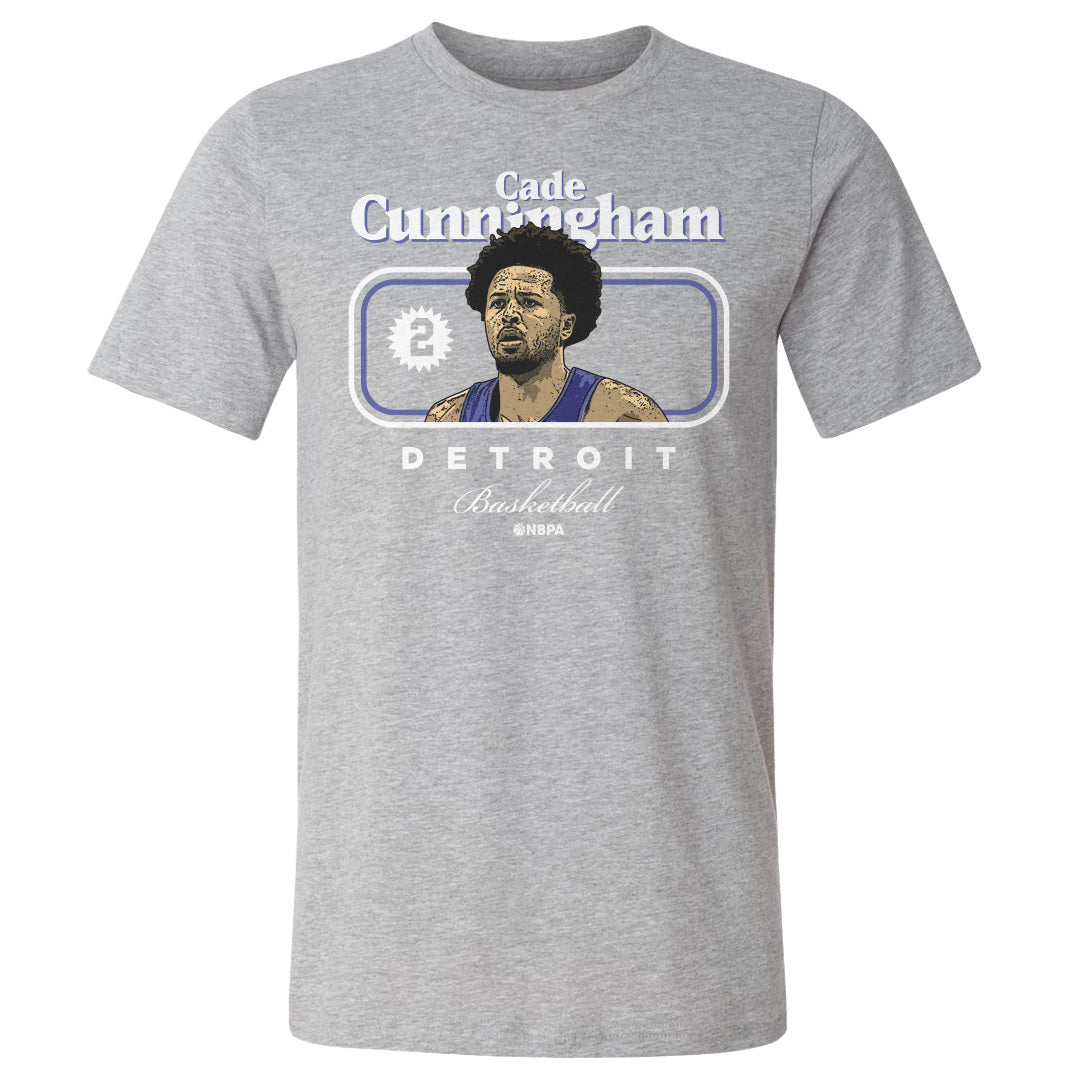Cade Cunningham Men's Cotton T-Shirt | 500 LEVEL