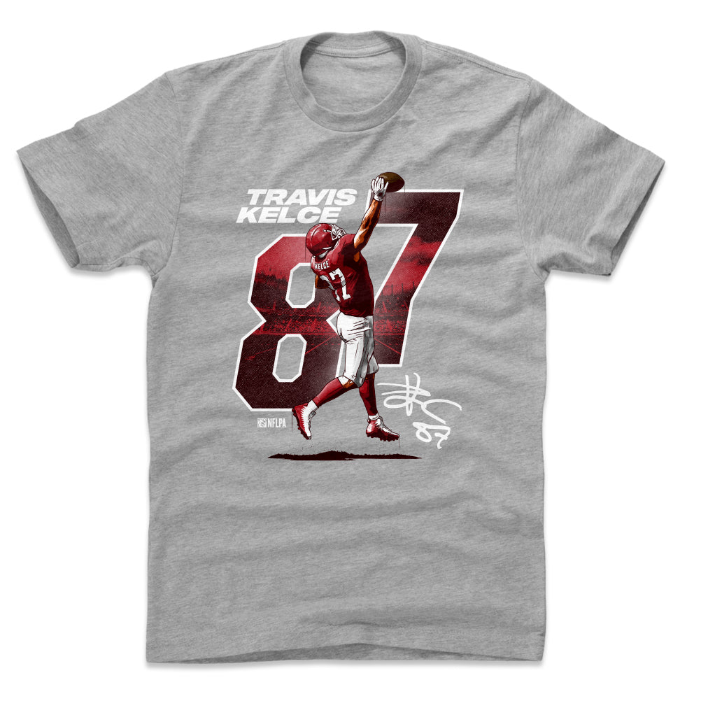 Travis Kelce Men's Cotton T-Shirt | 500 LEVEL