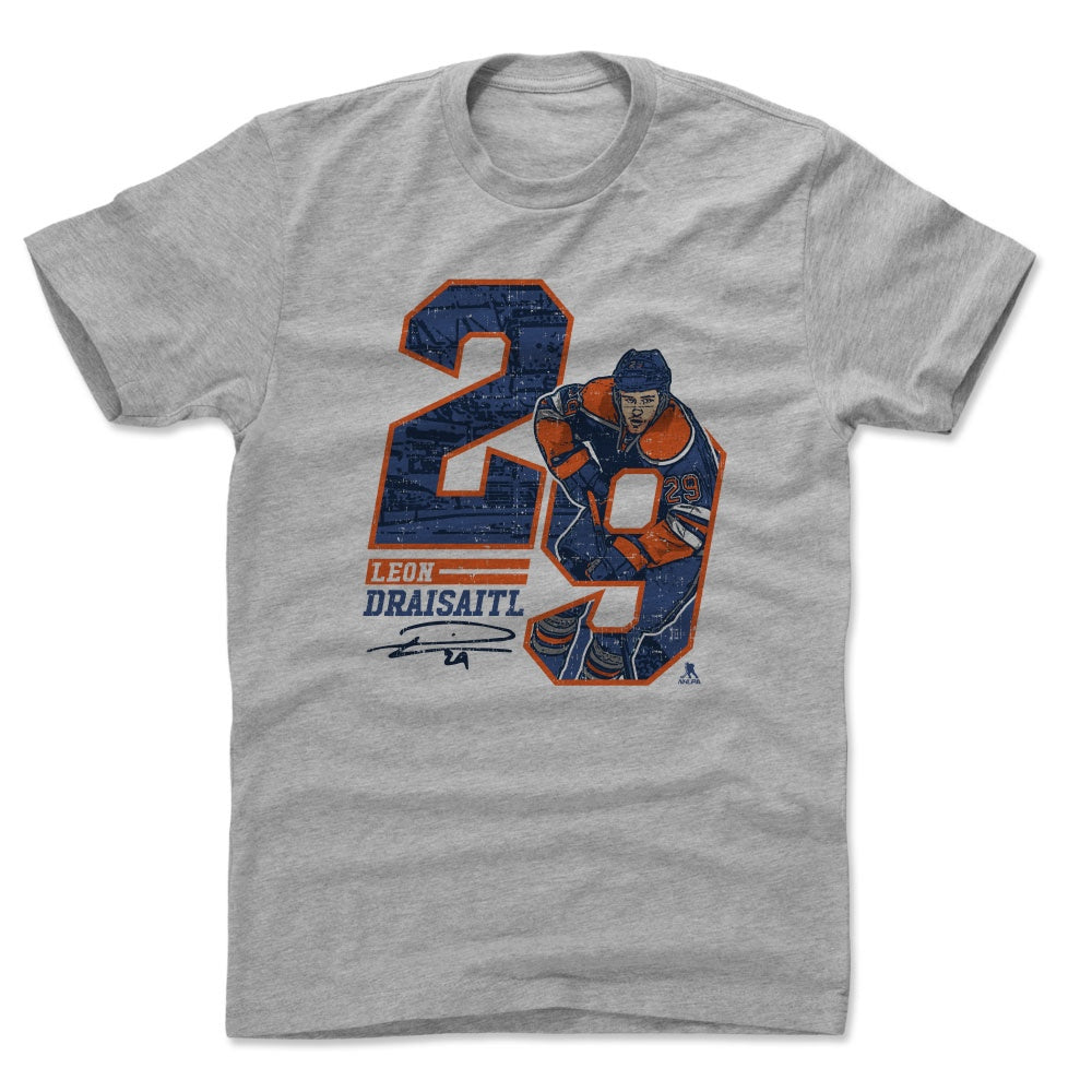 Leon Draisaitl Men's Cotton T-Shirt | 500 LEVEL