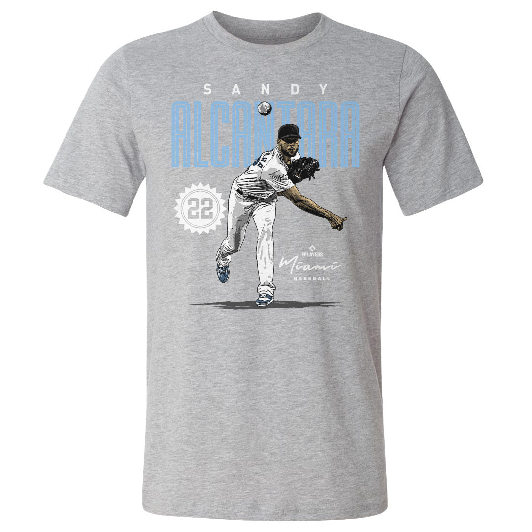 Sandy Alcantara Men's Cotton T-Shirt | 500 LEVEL