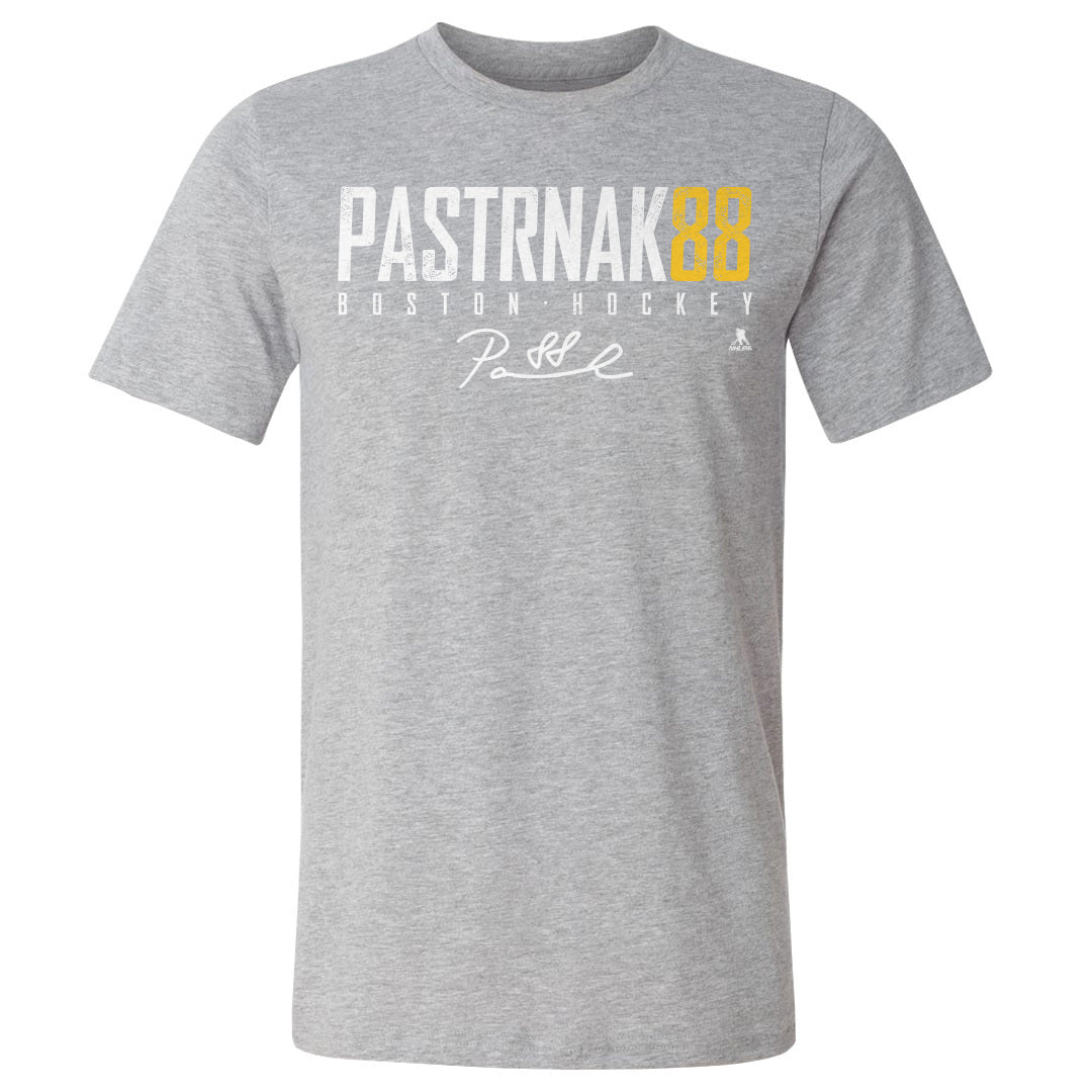 David Pastrnak Men's Cotton T-Shirt | 500 LEVEL