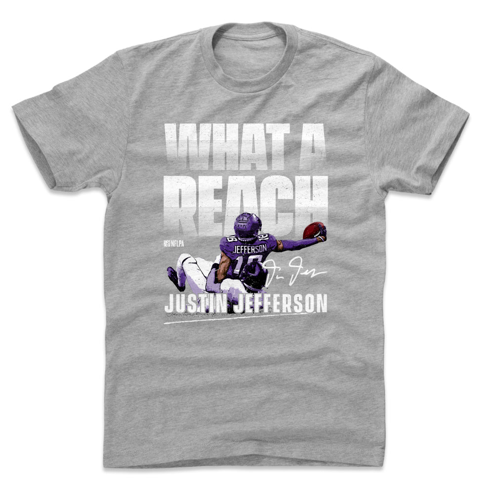 Justin Jefferson Men's Cotton T-Shirt | 500 LEVEL