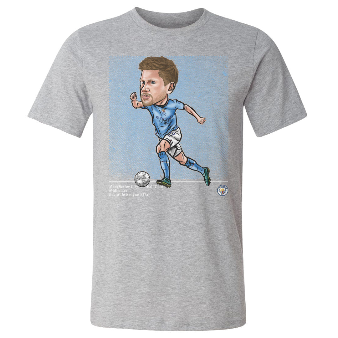 Kevin De Bruyne Men's Cotton T-Shirt | 500 LEVEL