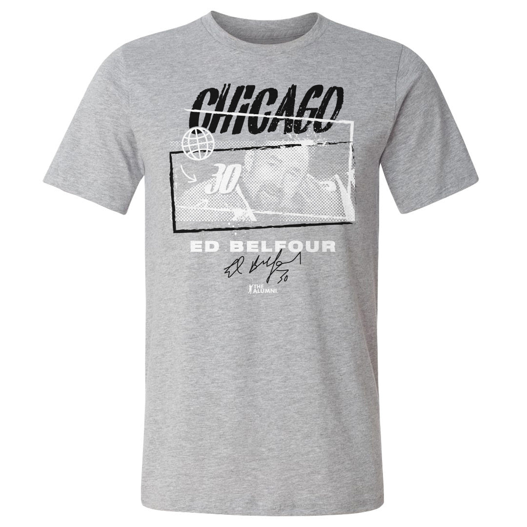 Ed Belfour Men's Cotton T-Shirt | 500 LEVEL