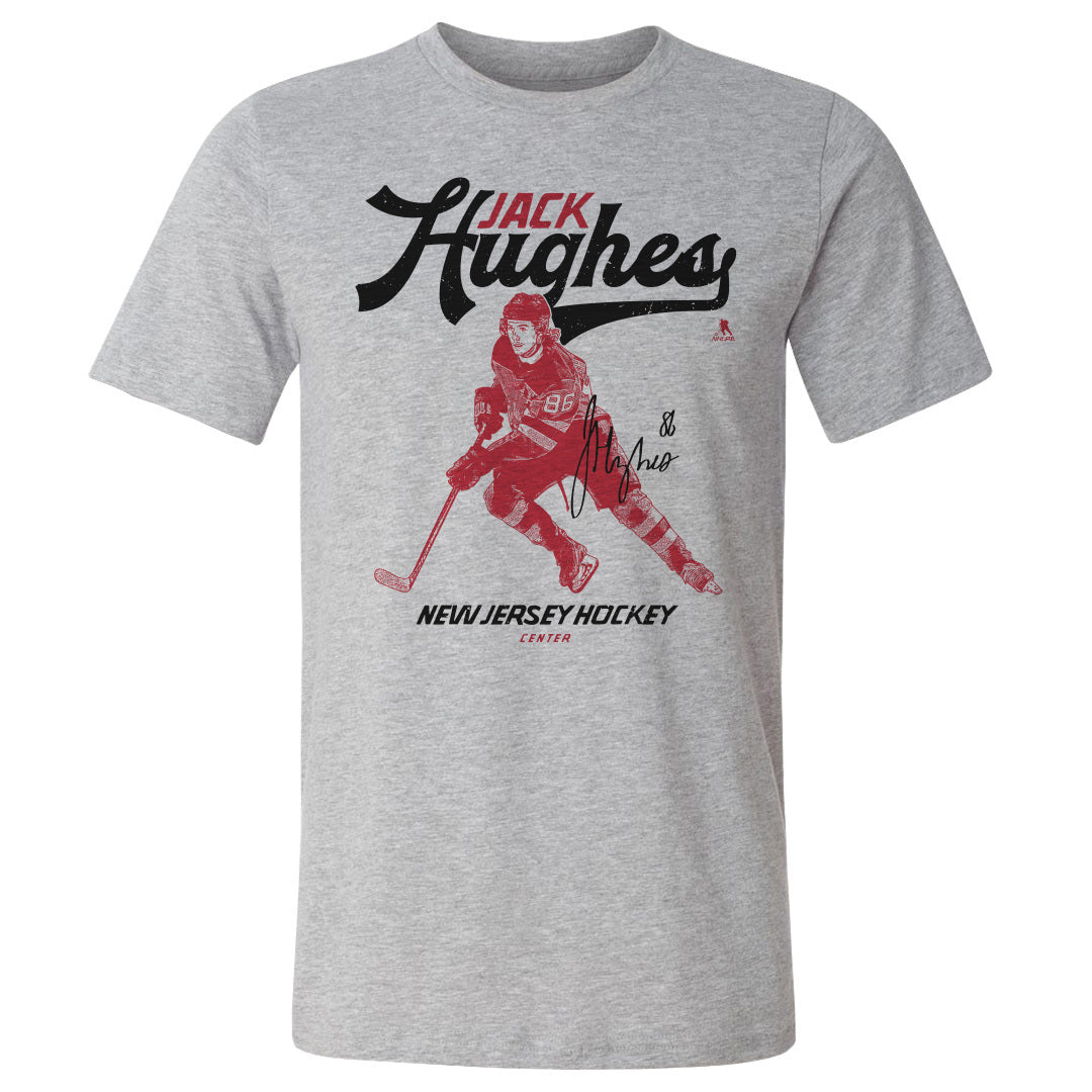 Jack Hughes Men's Cotton T-Shirt | 500 LEVEL