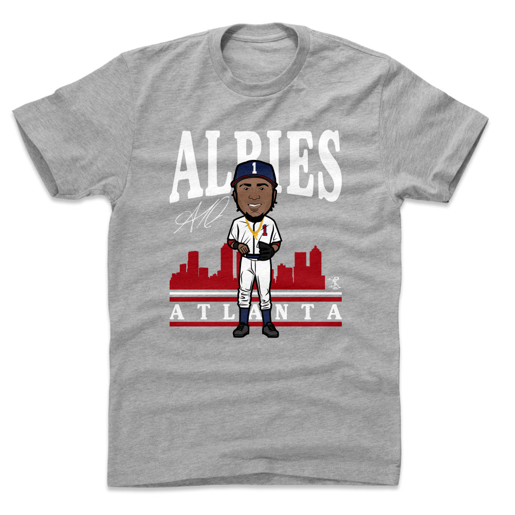 Ozzie Albies Men's Cotton T-Shirt | 500 LEVEL