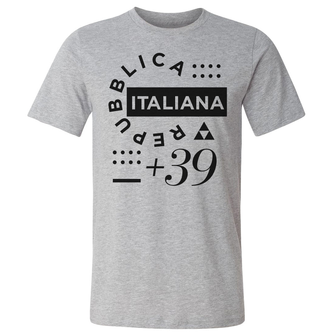 Italy Men's Cotton T-Shirt | 500 LEVEL