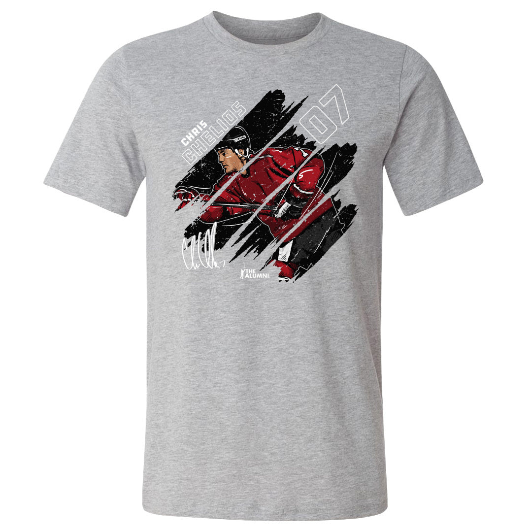 Chris Chelios Men's Cotton T-Shirt | 500 LEVEL