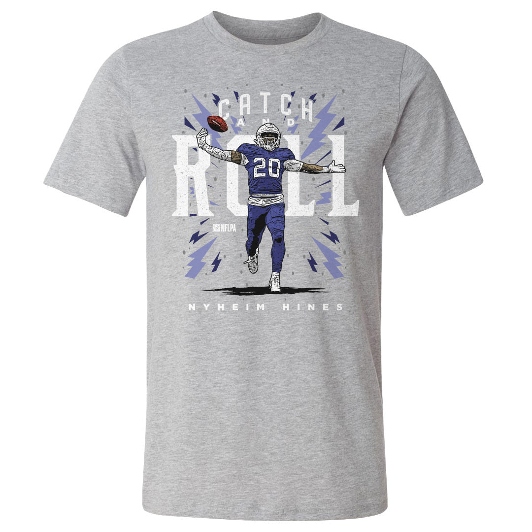 Nyheim Hines Men's Cotton T-Shirt | 500 LEVEL