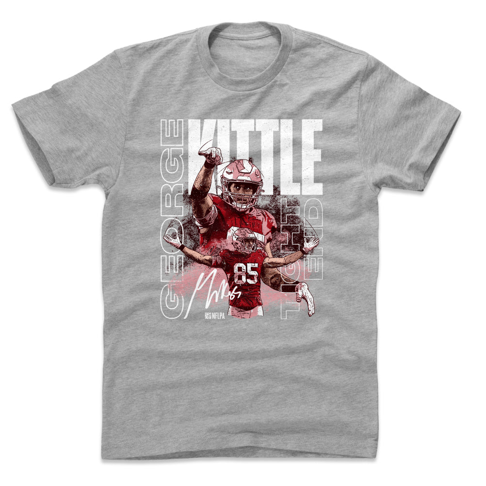 George Kittle Men's Cotton T-Shirt | 500 LEVEL