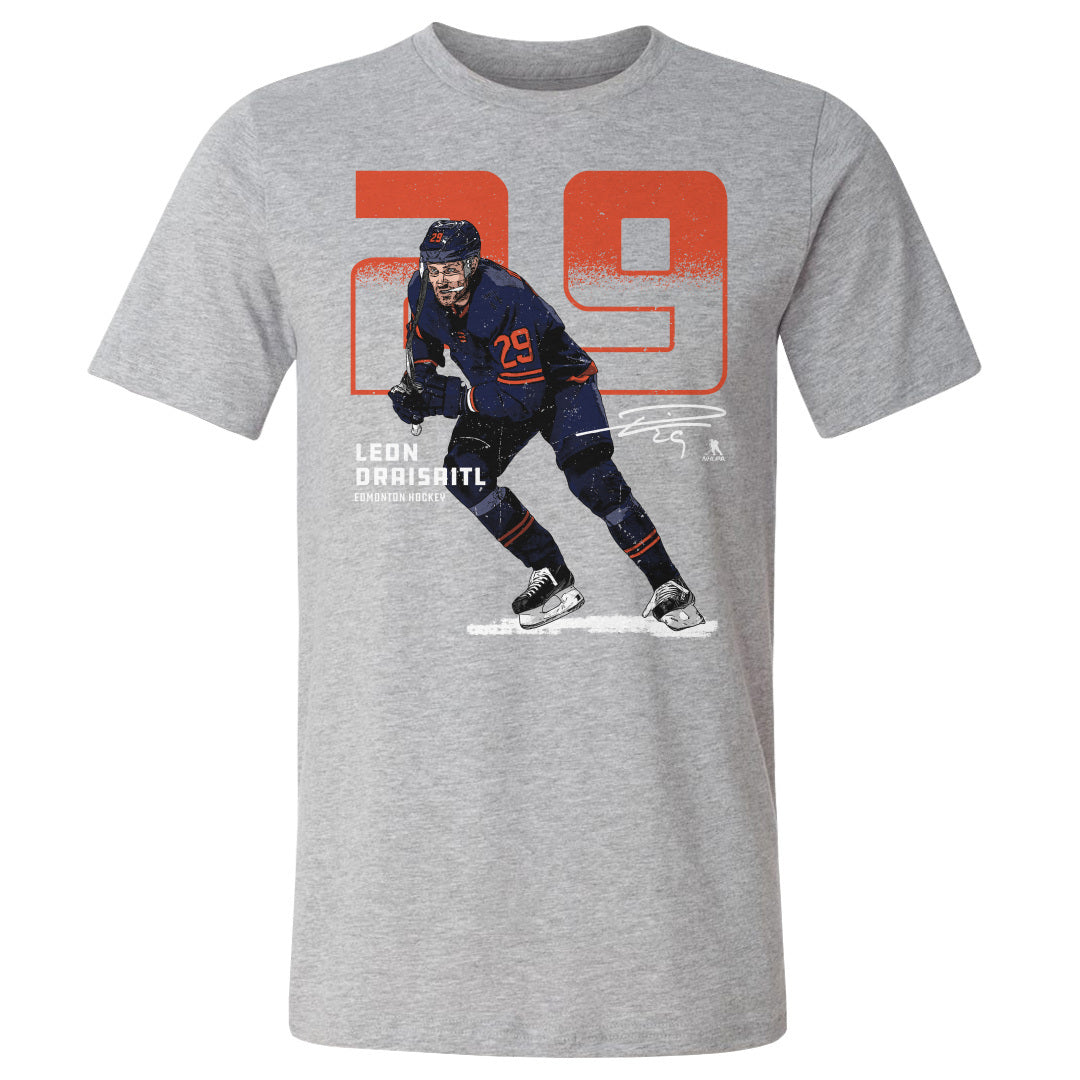 Leon Draisaitl Men's Cotton T-Shirt | 500 LEVEL