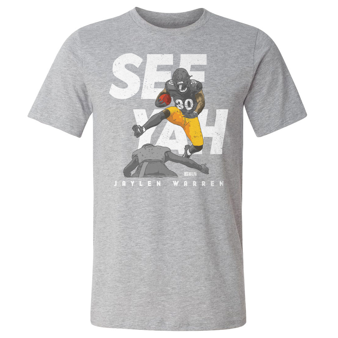 Jaylen Warren Men's Cotton T-Shirt | 500 LEVEL