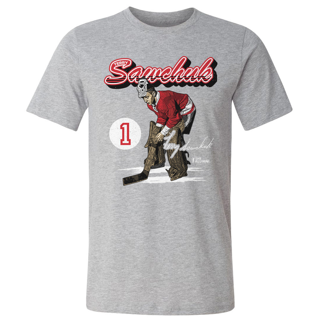 Terry Sawchuk Men's Cotton T-Shirt | 500 LEVEL