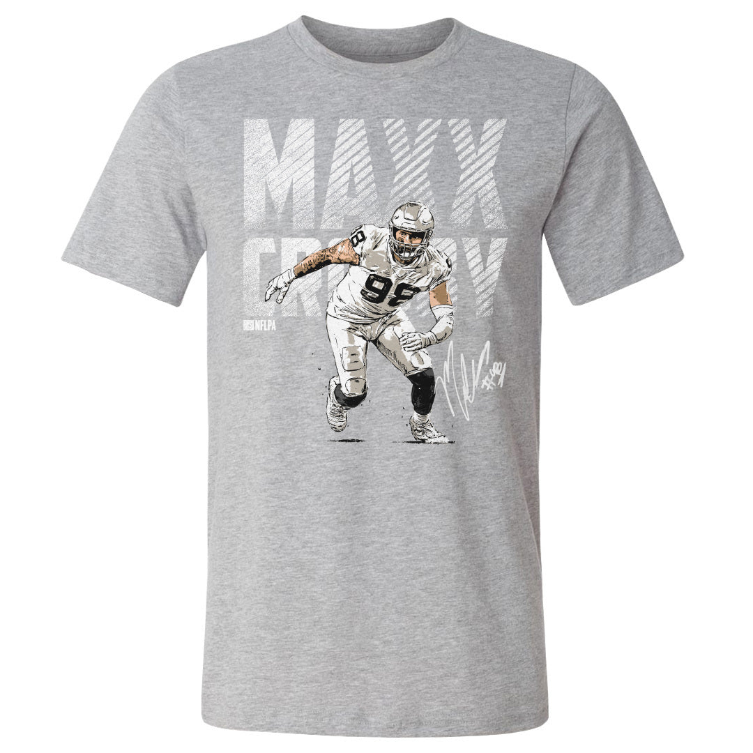 Maxx Crosby Men's Cotton T-Shirt | 500 LEVEL