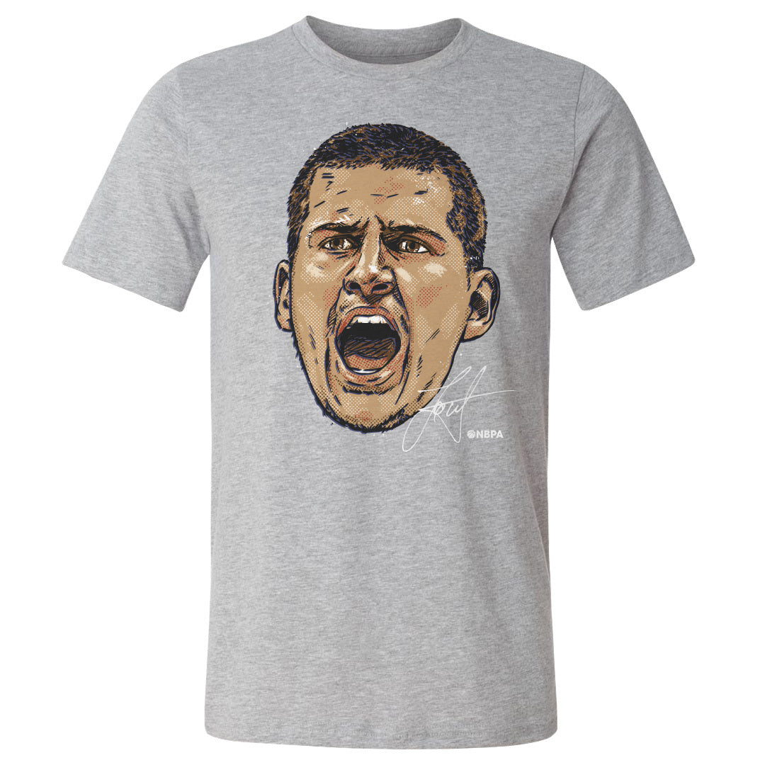 Nikola Jokic Men's Cotton T-Shirt | 500 LEVEL