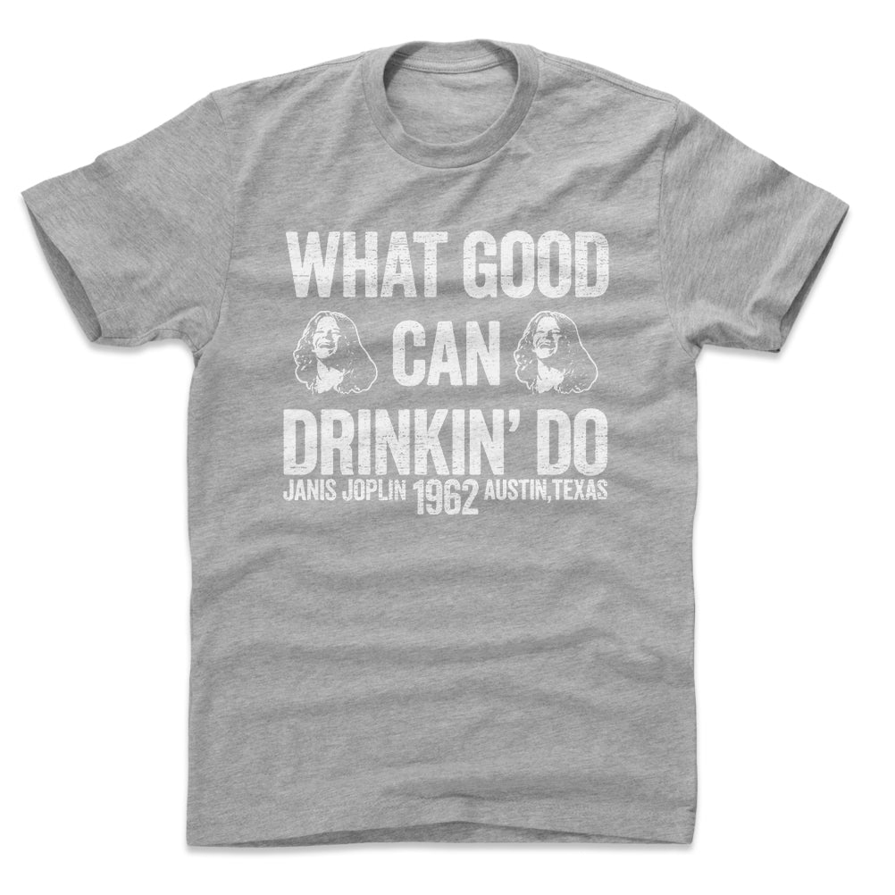 Janis Joplin Men's Cotton T-Shirt | 500 LEVEL