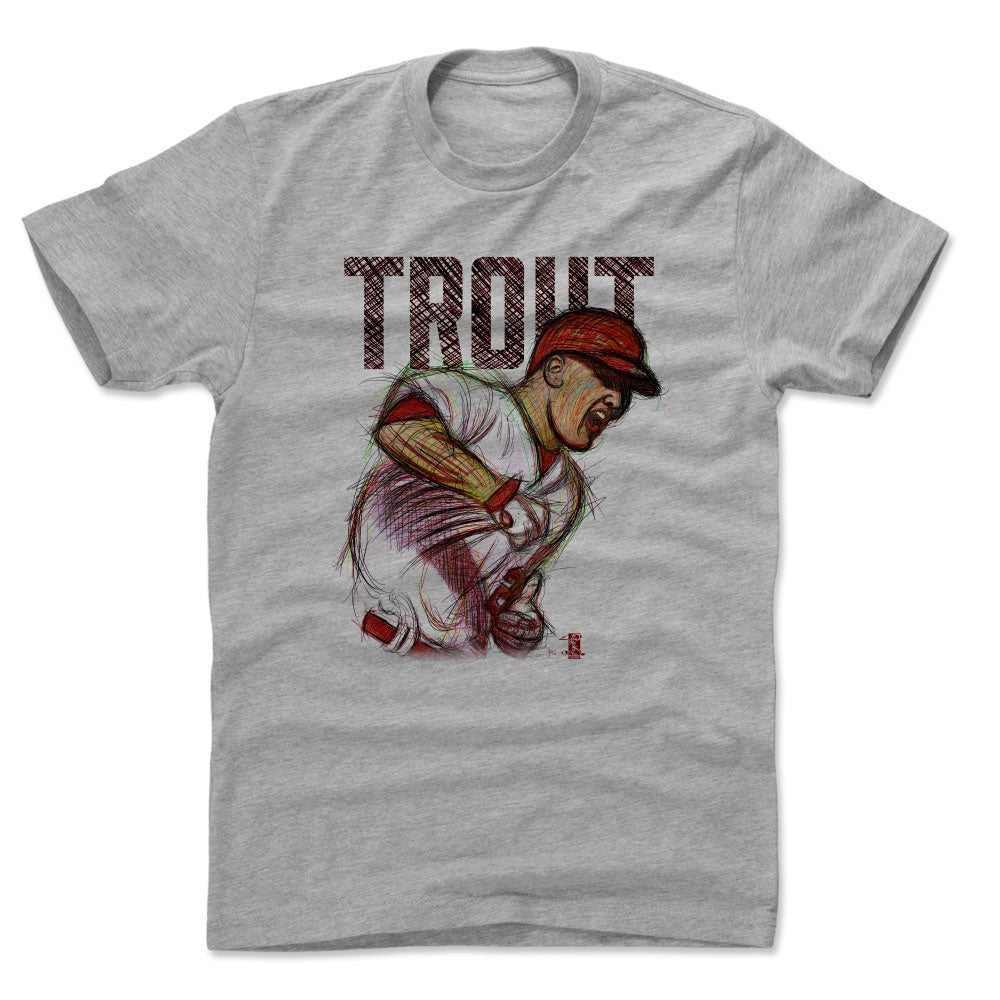 Mike Trout Men's Cotton T-Shirt | 500 LEVEL