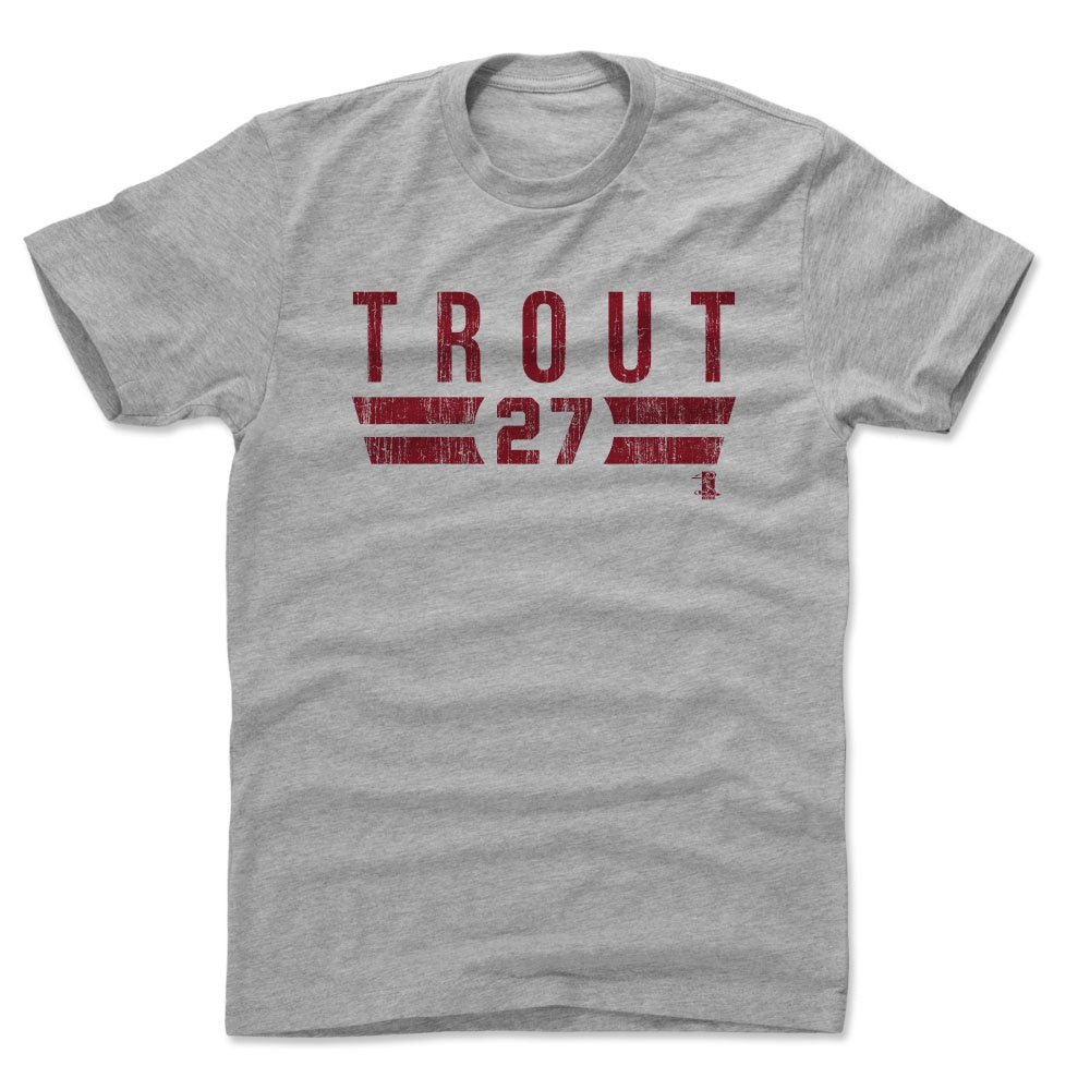 Mike Trout Men's Cotton T-Shirt | 500 LEVEL