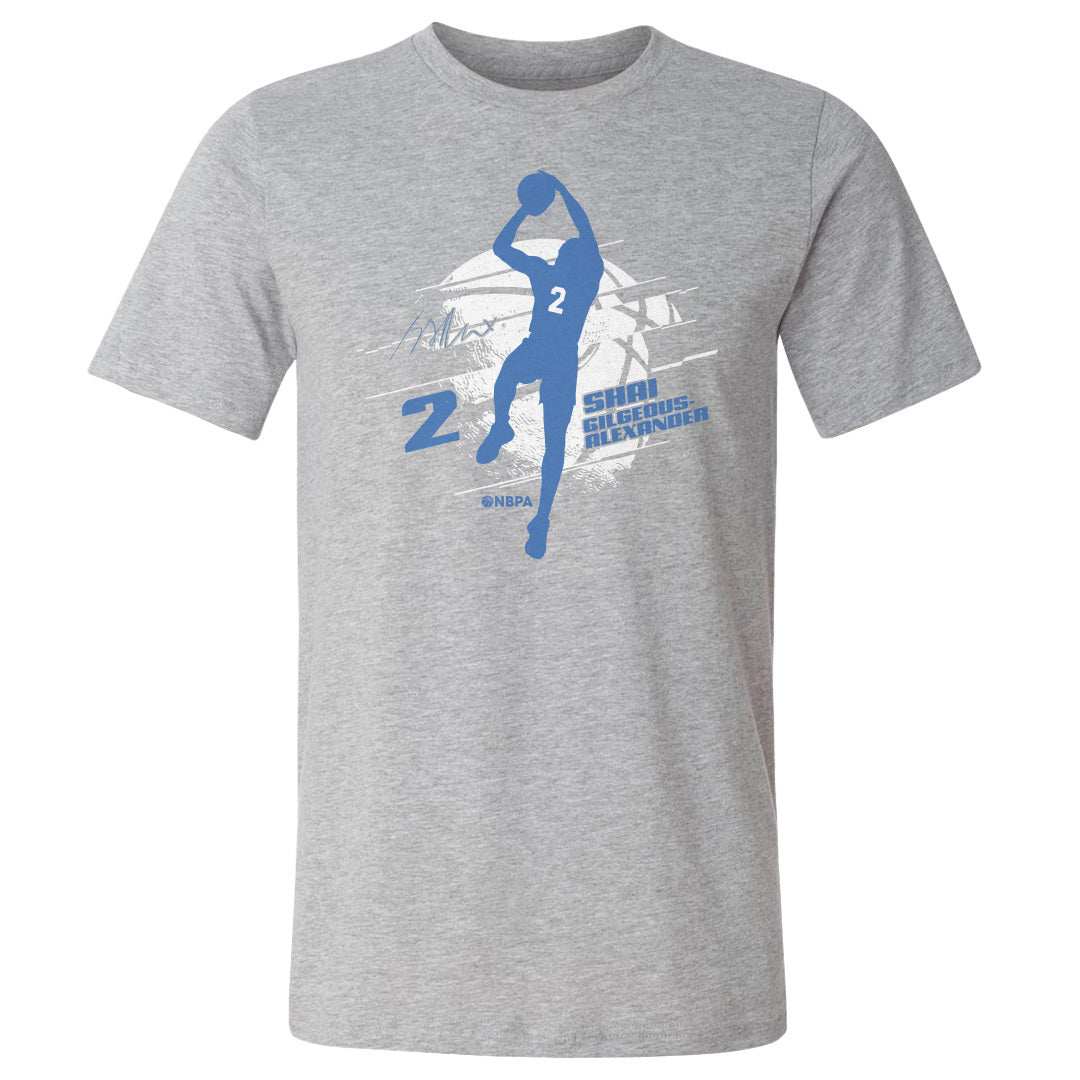 Shai Gilgeous-Alexander Men's Cotton T-Shirt | 500 LEVEL