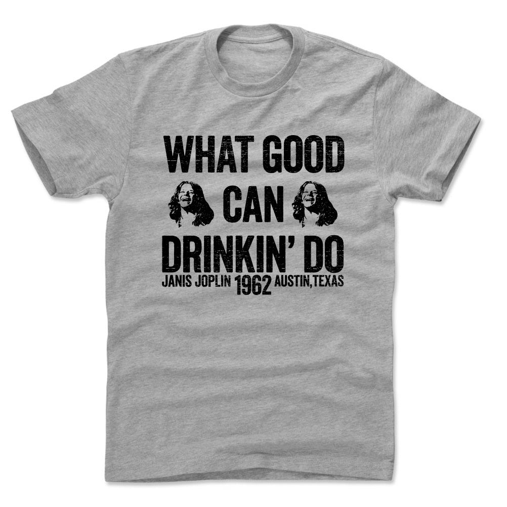 Janis Joplin Men's Cotton T-Shirt | 500 LEVEL