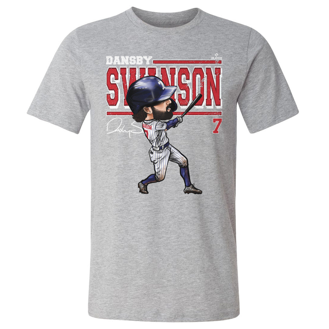 Dansby Swanson Men's Cotton T-Shirt | 500 LEVEL