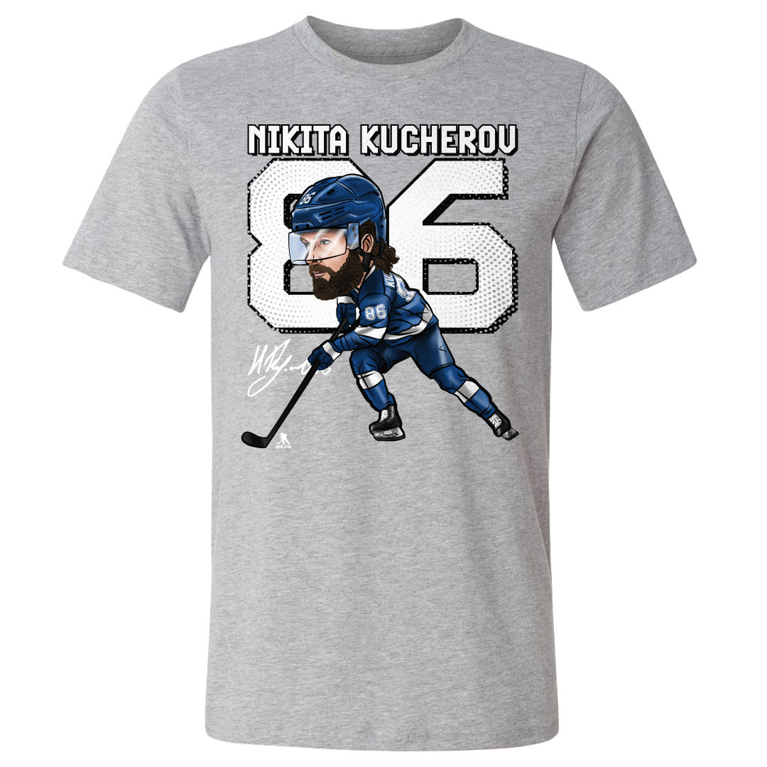 Nikita Kucherov Men's Cotton T-Shirt | 500 LEVEL