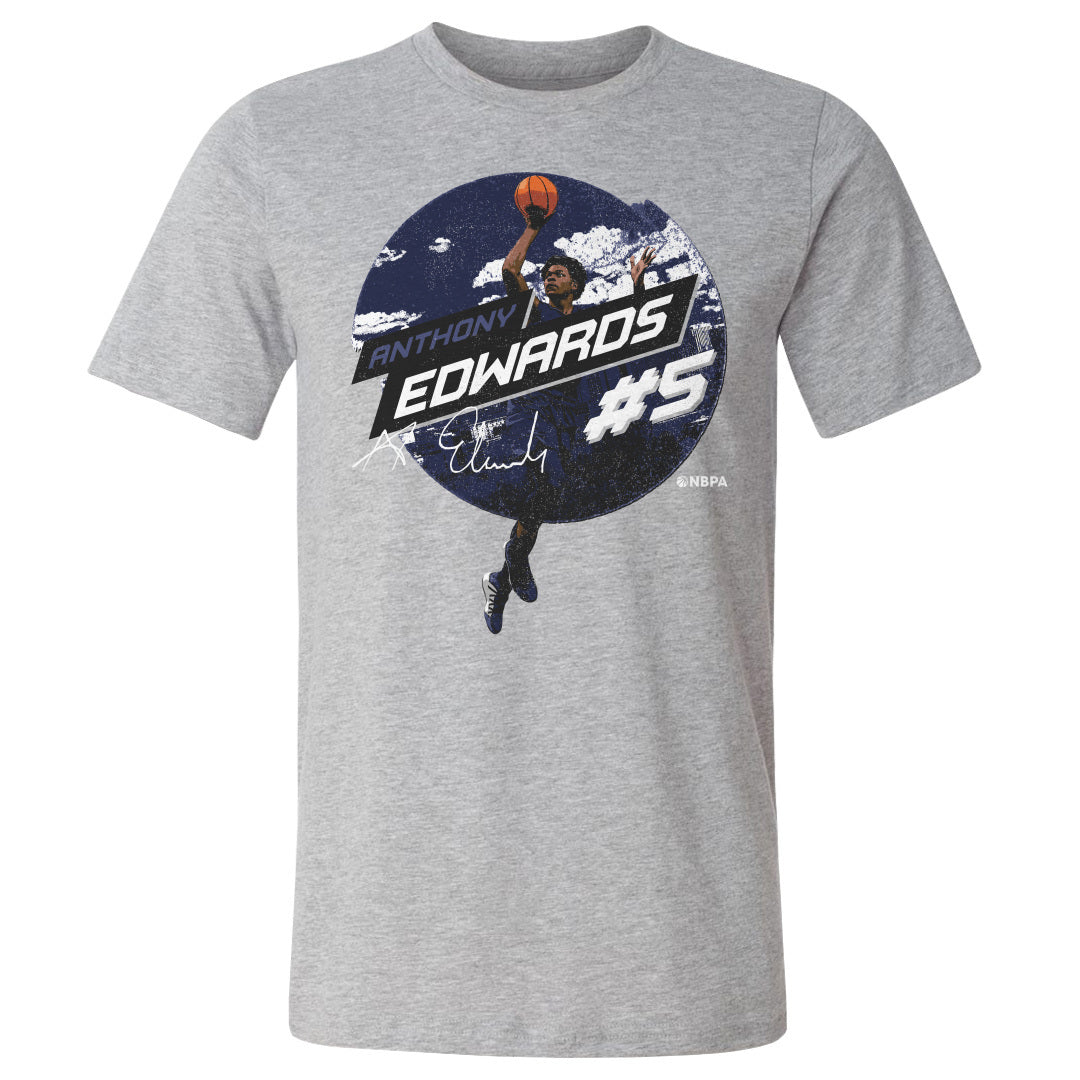 Anthony Edwards Men's Cotton T-Shirt | 500 LEVEL