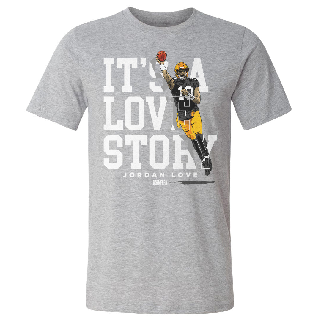 Jordan Love Men's Cotton T-Shirt | 500 LEVEL