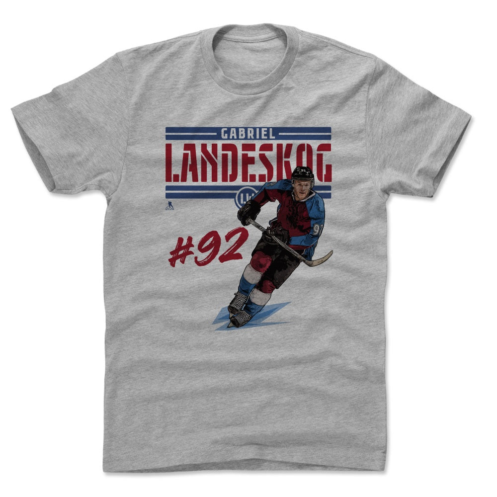 Gabriel Landeskog Men's Cotton T-Shirt | 500 LEVEL