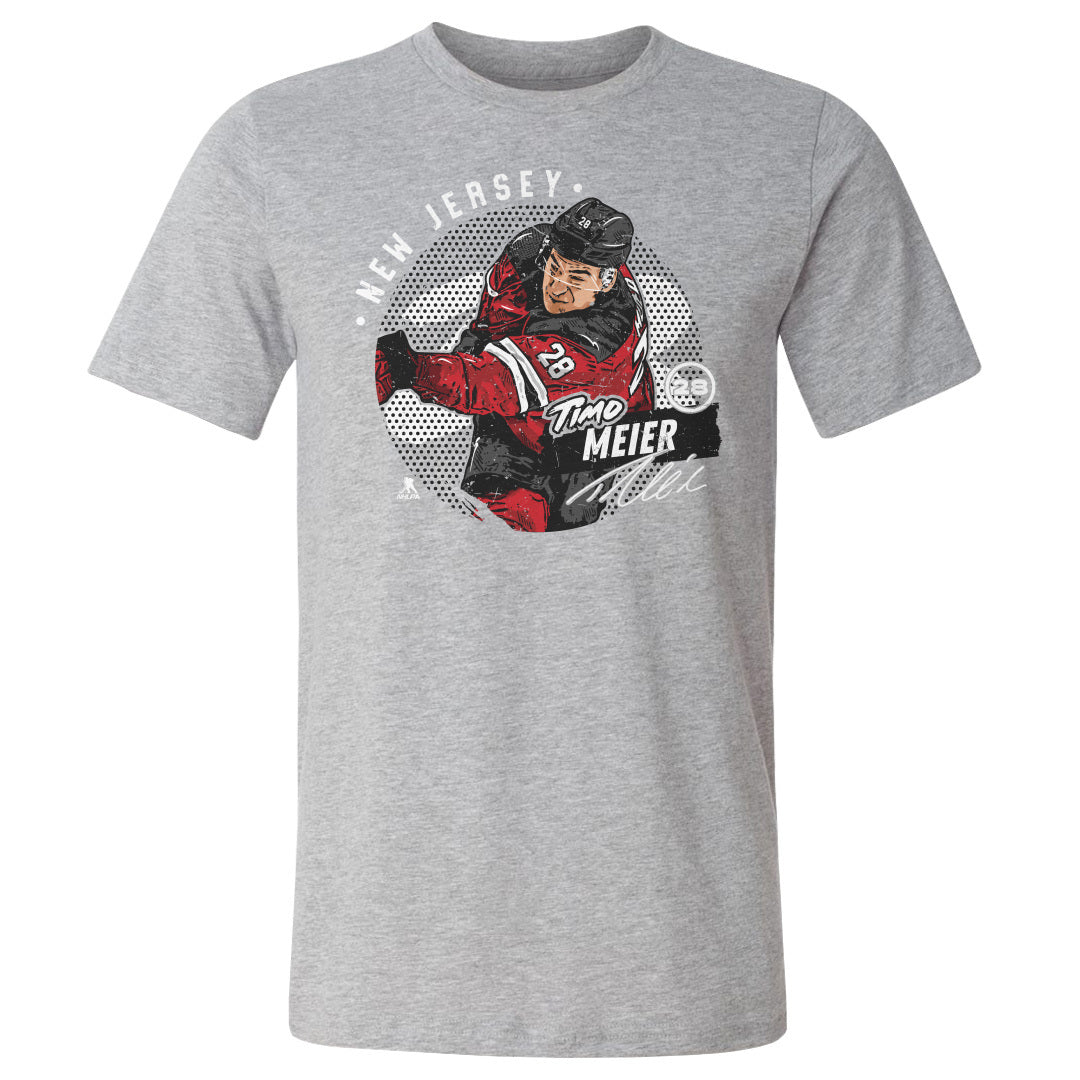 Timo Meier Men's Cotton T-Shirt | 500 LEVEL
