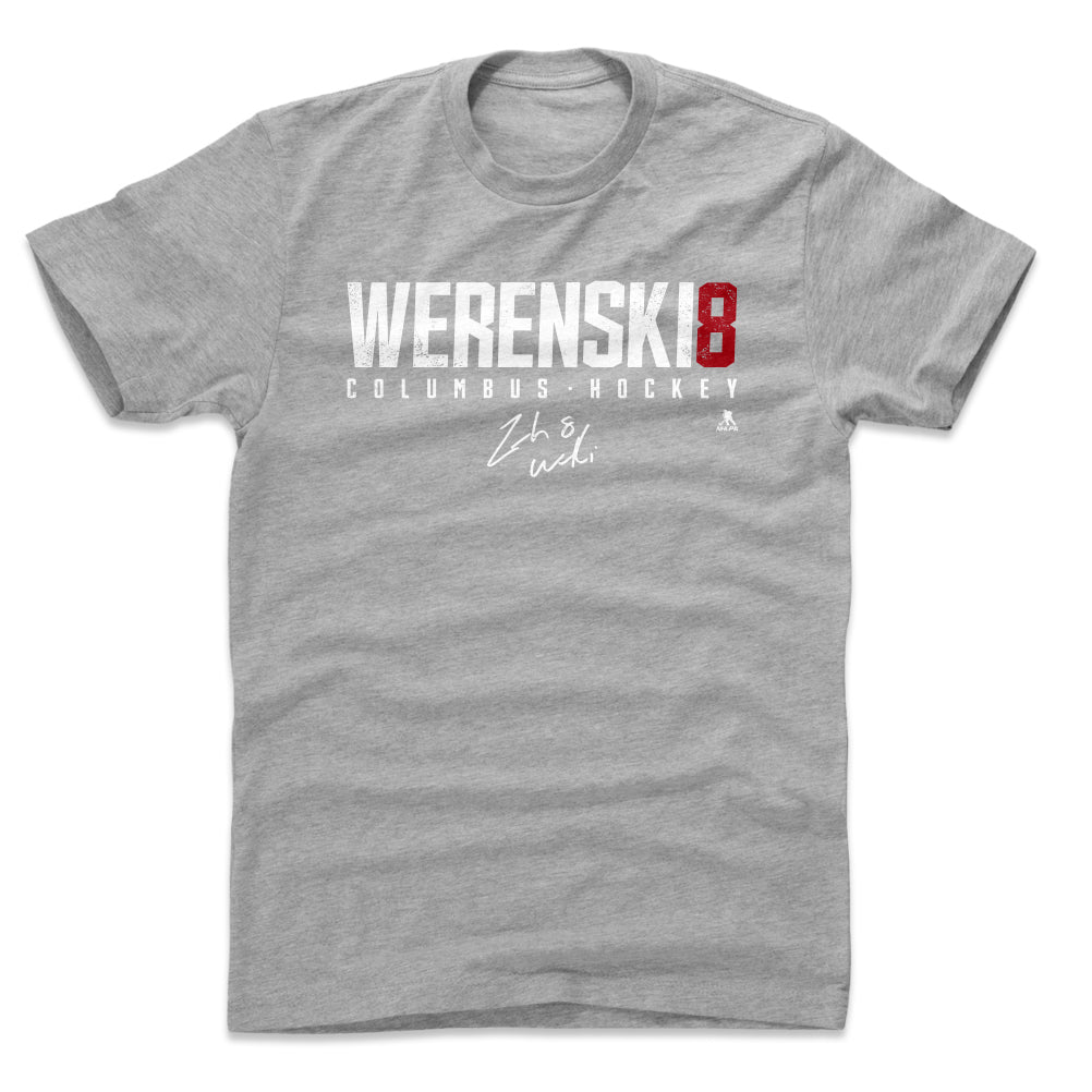 Zach Werenski Men's Cotton T-Shirt | 500 LEVEL