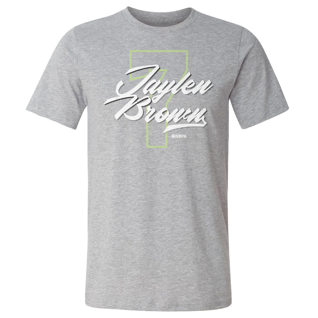 Jaylen Brown Men's Cotton T-Shirt | 500 LEVEL