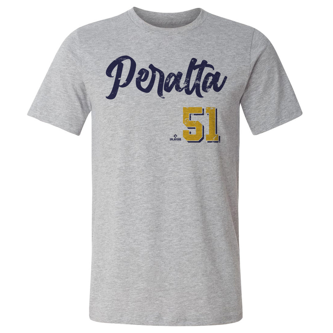 Freddy Peralta Men's Cotton T-Shirt | 500 LEVEL