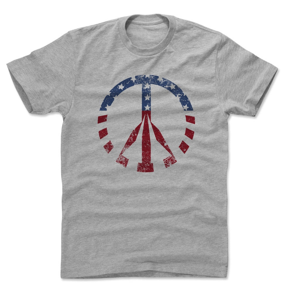 Peace Sign Men's Cotton T-Shirt | 500 LEVEL