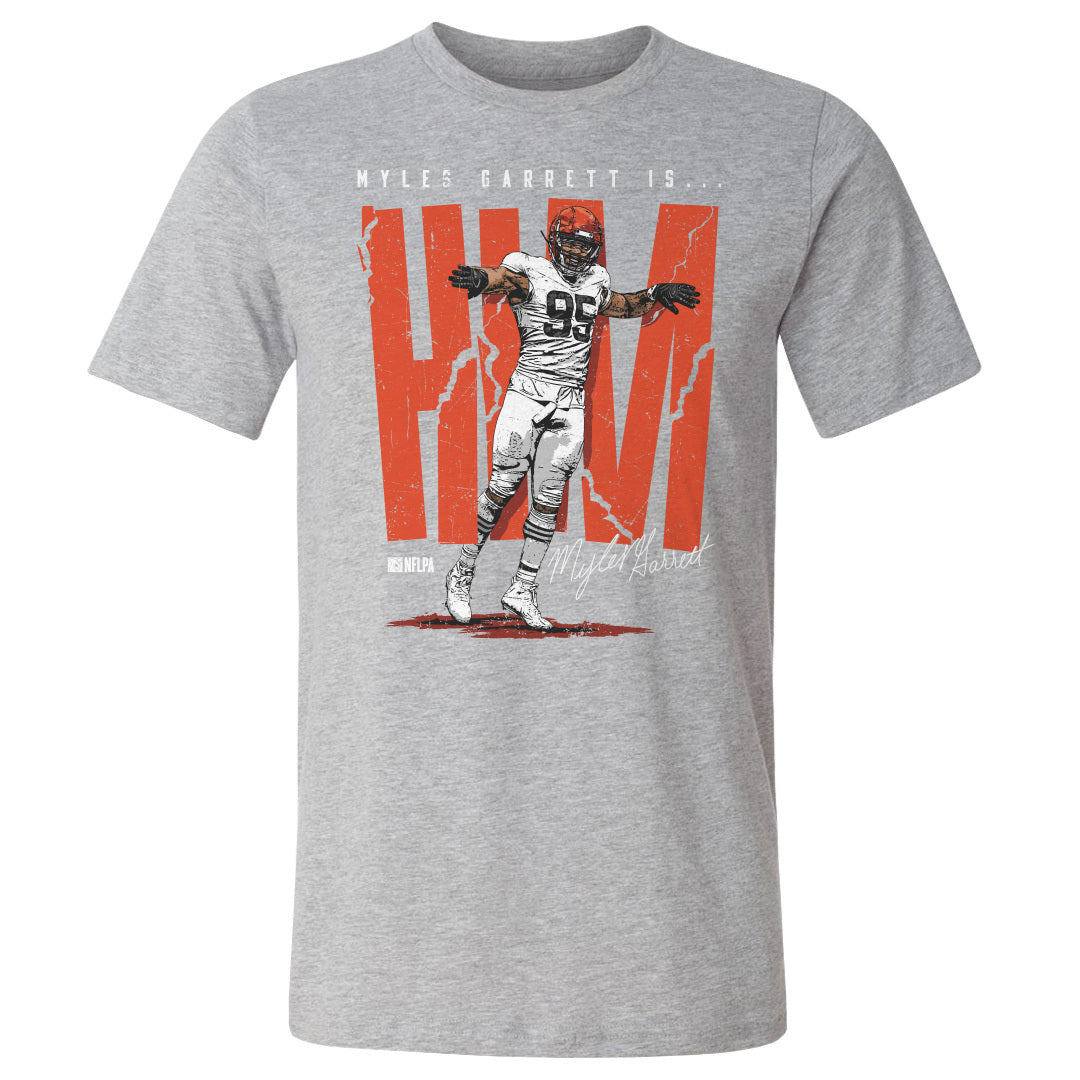 Myles Garrett Men's Cotton T-Shirt | 500 LEVEL