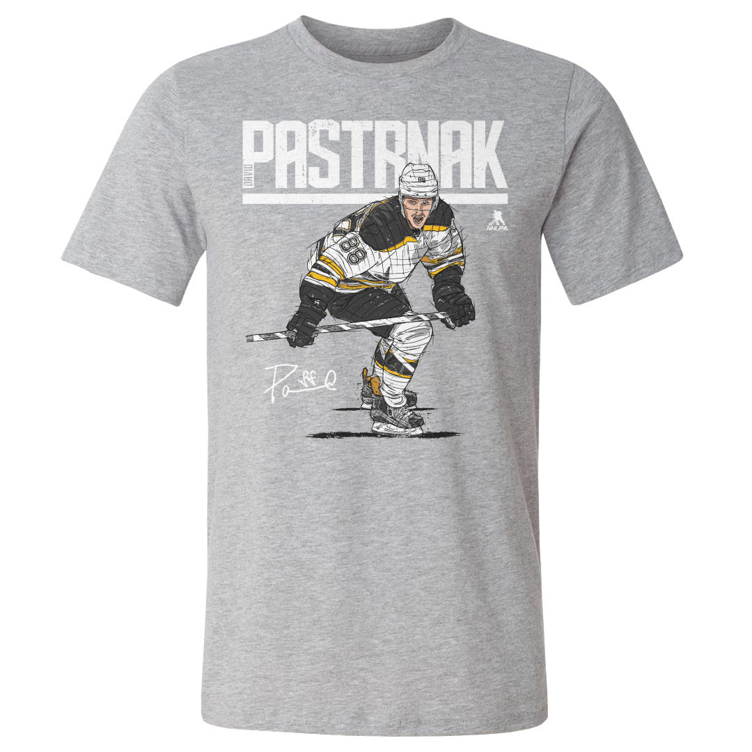 David Pastrnak Men's Cotton T-Shirt | 500 LEVEL
